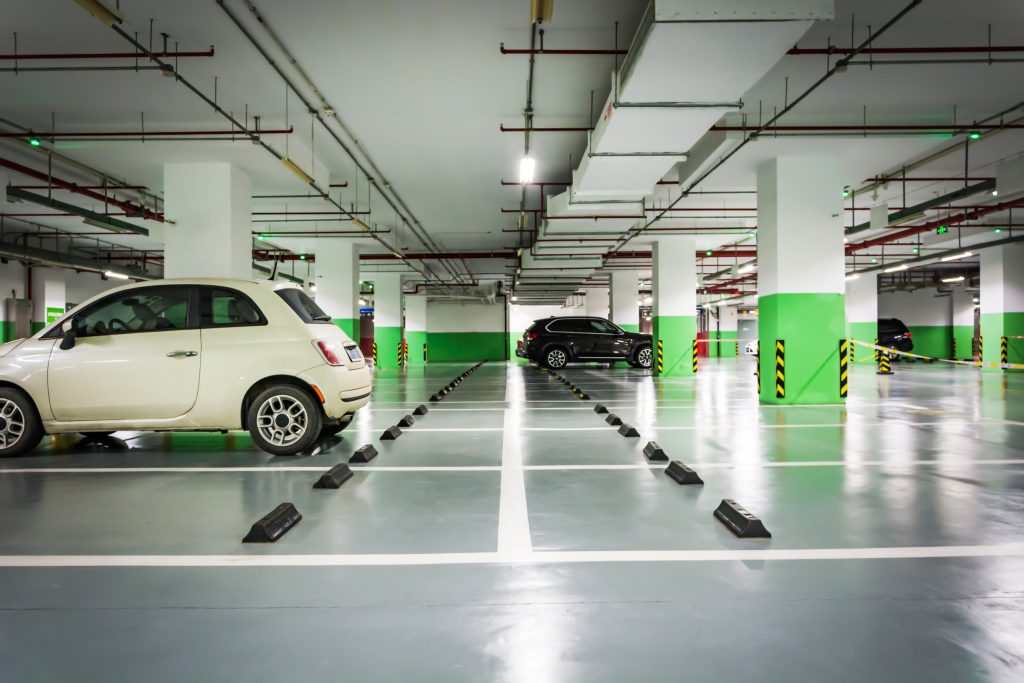 Applicazione in autorimessa / parcheggio